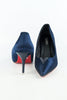 รองเท้าส้นสูงหัวแหลมคลาสสิค - Classic Slip On Pointed Toe Low Kitten Heel Pumps Shoes