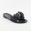 รองเท้าแตะแต่งดอกไม้ - Floral rubber sandals