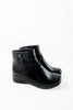 รองเท้าบูทหนัง B06 - Faux Fur Patent Leather Ankle Boots