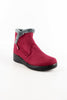 รองเท้าบูทกันหนาว บุขนด้านในอุ่นถึงติดลบ No.915 - Winter Faux Suede Zipper  Fur Lined Ankle Boots