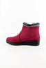 รองเท้าบูทกันหนาว บุขนด้านในอุ่นถึงติดลบ No.915 - Winter Faux Suede Zipper  Fur Lined Ankle Boots