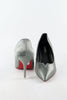 รองเท้าส้นสูงหัวแหลมคลาสสิค - Classic Slip On Pointed Toe Low Kitten Heel Pumps Shoes