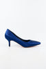 รองเท้าส้นสูงหัวแหลมคลาสสิค K9097 - Classic Slip On Pointed Toe Low Kitten Heel Pumps Shoes