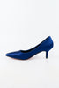 รองเท้าส้นสูงหัวแหลมคลาสสิค K9097 - Classic Slip On Pointed Toe Low Kitten Heel Pumps Shoes