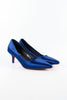 รองเท้าส้นสูงหัวแหลมคลาสสิค K9097 - Classic Slip On Pointed Toe Low Kitten Heel Pumps Shoes