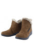 รองเท้าบูทกันหนาว บุขนด้านในอุ่นถึงติดลบ No.915 - Winter Faux Suede Zipper  Fur Lined Ankle Boots