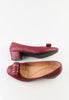 รองเท้าคัตชูส้นเตี้ยแต่งโบว์ - Mid-Heel Comfort Slip-On Loafers Shoes