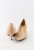 รองเท้าส้นสูงหัวแหลมคลาสสิคสไตล์ - Classic Leather Pointed Toe Pump Shoes