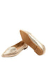 รองเท้าส้นแบนหัวแหลม ตกแต่งกลิตเตอร์ - Women's Classic Pointy Toe Glitter Ballet Flat Shoes