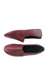 รองเท้าส้นแบนแต่งหมุด - Studs Leather Slip On Loafers