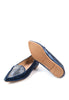 รองเท้าส้นแบนหัวแหลม ตกแต่งกลิตเตอร์ - Women's Classic Pointy Toe Glitter Ballet Flat Shoes